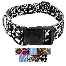 Country Brook Petz® HossFit Jr Wide Deluxe Dog Collar (Animal Print Collection)
