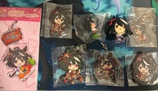 Uma Musume Pretty Derby Kitasan Black Set Keychain Plush  Figures Toy