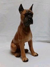 Großer Boxer von Goebel , Porzellanfigur 34cm