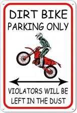 Dirt Bike Accessories Motorcross Gifts Tin Metal Signs Home D cor Dirty Bike Par