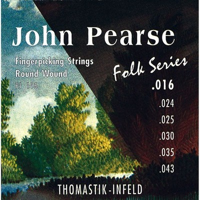 Saiten Konzertgitarre Thomastik-Infeld John Pearse PJ116 Gitarrensaiten Saiten A