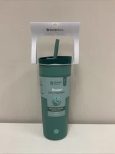 BlenderBottle 24oz Stainless Steel Strada Straw Tumbler - Sage Green G20