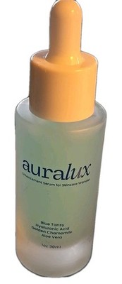 Auralux Red Light Therapy Activation Serum 1oz/39ml Skin Care Blue Tansy