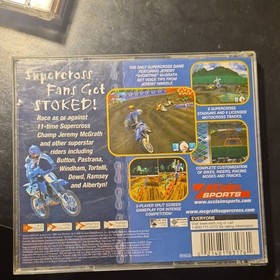 Acclaim Sports Jeremy McGrath Supercross 2000 Sega Dreamcast Racing Manual Case