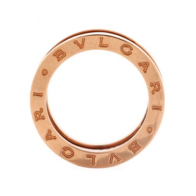 Bvlgari B.Zero1 Design Legend Zaha Hadid Three Band Ring 18K Rose