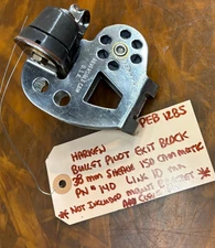 HARKEN BULLET PIVOTING EXIT BLOCK PN#140 38MM SHEAVE W/ 150 CAM MATIC, 10MM LINE