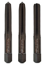 Alfa Tools HTS80013 8-32 Hss Black Oxide Alfa Hand Tap Set Made In USA,