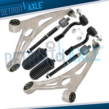 Front Lower Control Arms Outer Inner Tie Rods Boot For Hyundai Sonata Kia Optima