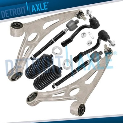 Front Lower Control Arms Outer Inner Tie Rods Boot for Hyundai Sonata Kia Optima