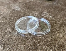 QTY 10 - 40.6 mm US MINT SILVER AMERICAN EAGLE COIN CAPSULES