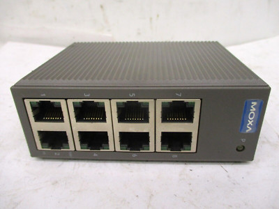 Moxa Technologies Model EDS-208 Serial No. TZHE01069224 Rev. 1.0 A5430ISU