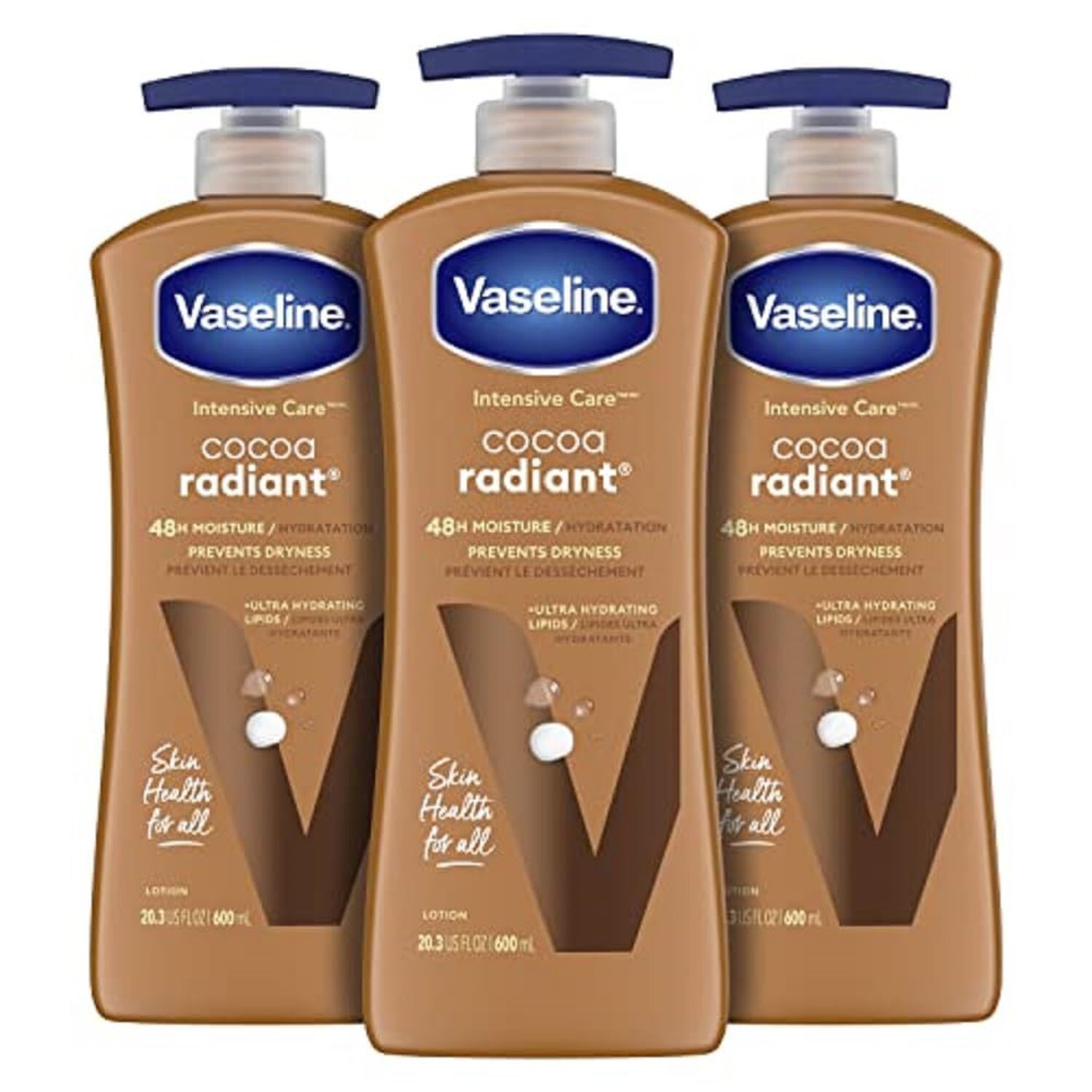 For Dry Skin Cocoa Radiant Lotion 3 Pack