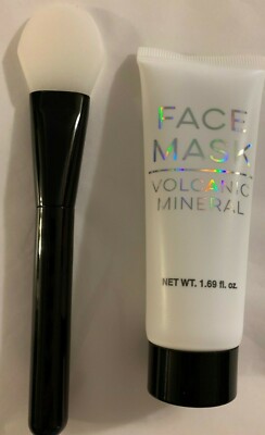 Lot of 3 Tubes Volcanic Mineral Ash & Bentonite Clay Mask Deep Cleanse SEALED