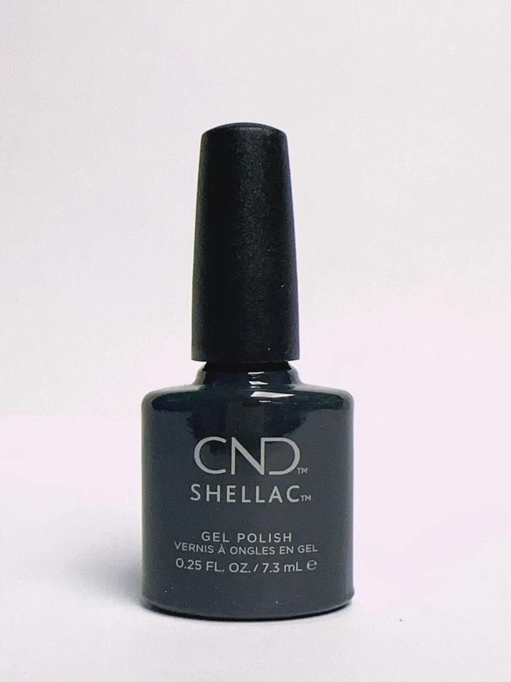 CND Shellac Gel Polish Asphalt 0.25oz