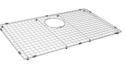 Serene Valley Sink Bottom Grid 29'' X 14-7/16'', Rear Drain with Corner Radius 3/8