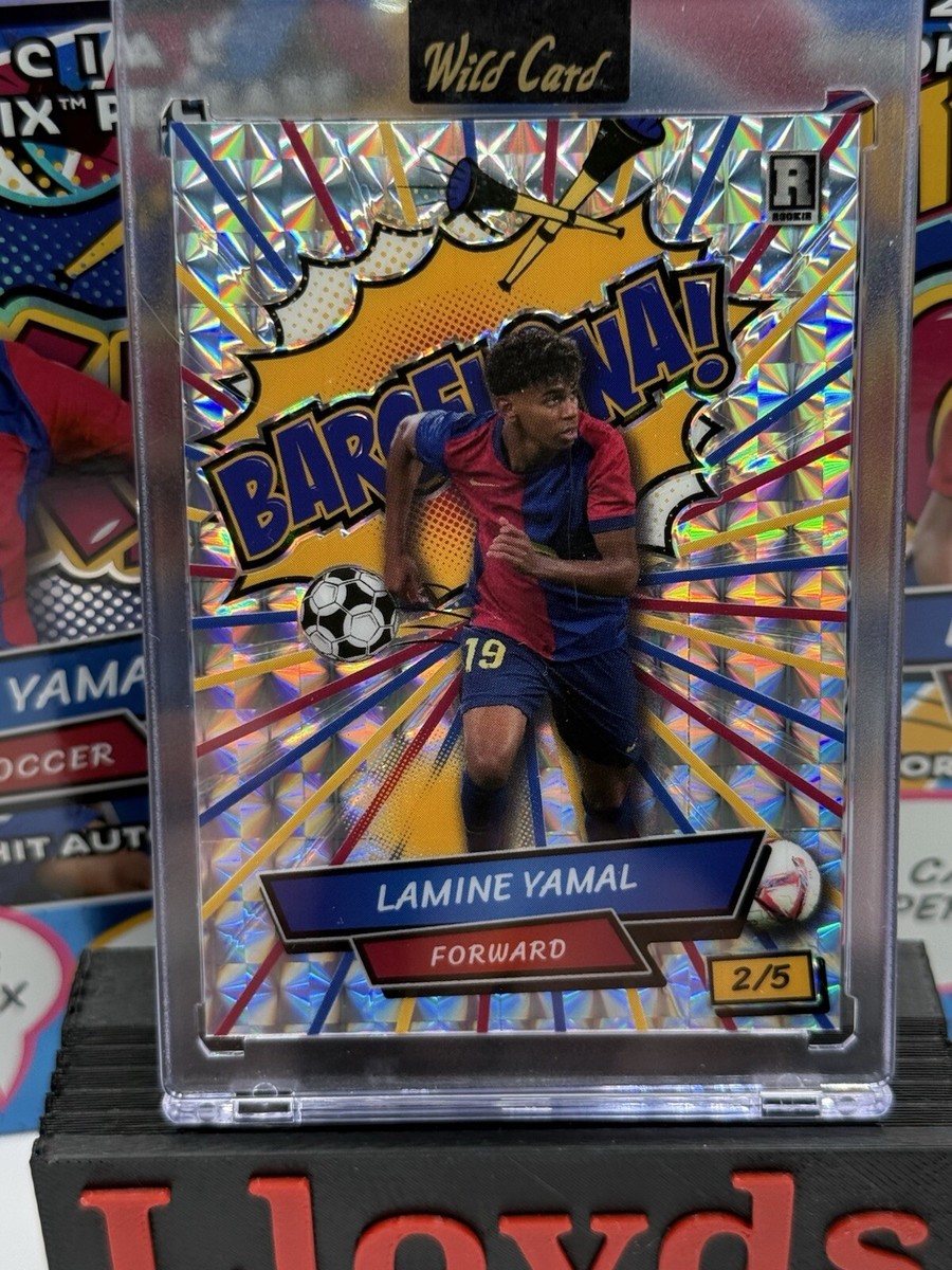 未開封 ラミン ヤマル RC5枚入り Lamine Yamal Amazon.co.jp: 23-24 Topps LAMINE YAMAL ヤマル RC SP : おもちゃ