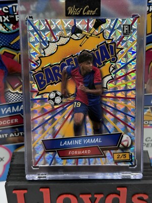 2024 Wild Card LAMINE YAMAL RC Barcelona Rookie Edition