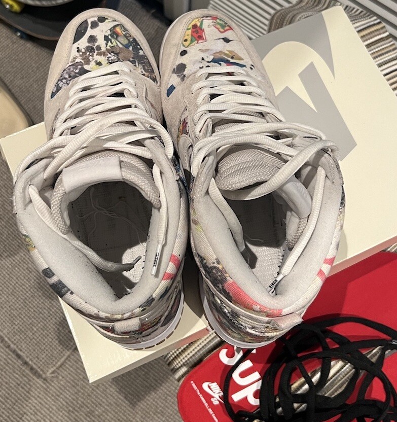 Supreme × Nike SB Dunk High Rammellzee Supreme®/Nike SB Rammellzee Dunks – News – Supreme