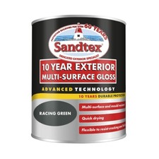 Sandtex 10 Year Gloss Paint 750ml, 2.5L, All Colours, Multi-Surface