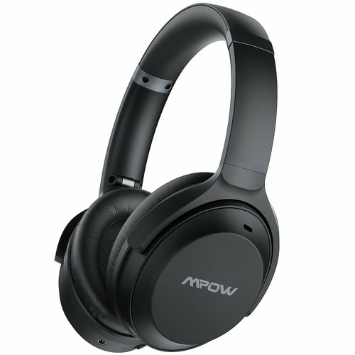 Mpow H21 Wireless Bluetooth Headphones Active Noise Cancelling Headset With  Microphone Deep Bass For Computer Pc Iphone Android - Earphones \u0026  Headphones - AliExpress