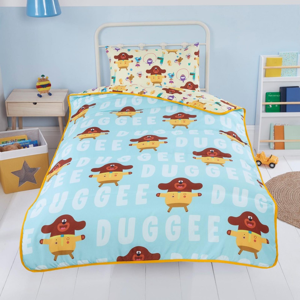 Coverless Duvet Cover Hey Duggee Kids Reversible 4.5 TOG Quilt Soft