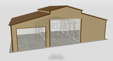 36x21x12 All-STEEL Horse Barn, Garage - CA - FREE DEL (prices vary/other states)