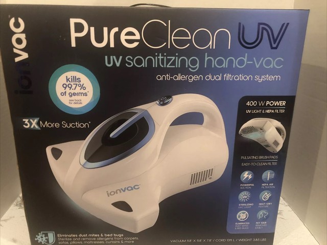 pure clean uv sanitizing hand vac reviews