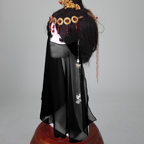 Tanzender Gesichtsschleier Vorhang Schmuck Geschenk Chinesisch Alt Hanfu Cosplay Zubehör - Bild 13 von 14