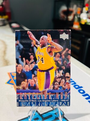1997- 1998 Upper Deck Shaquille Shaq O'Neal DATELINE card #320 | eBay