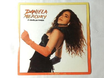 DANIELA MERCURY O canto da cidade 7'' PR0M0 SPAIN MAI SUONATO UNPLAYED!!!