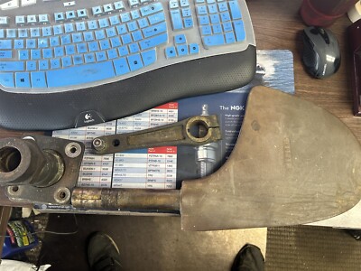 SEA RAY RUDDER PART # 550814, WITH ALGONAC STUFFING BOX 22219 & ARM SET 27017