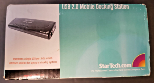 StarTech USB 2.0 Mobile Docking Station for Laptop or Desktop Systems New - Picture 6 of 6