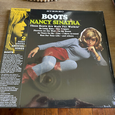 Nancy Sinatra Boots Exclusive Limited Edition Yellow Red Marble