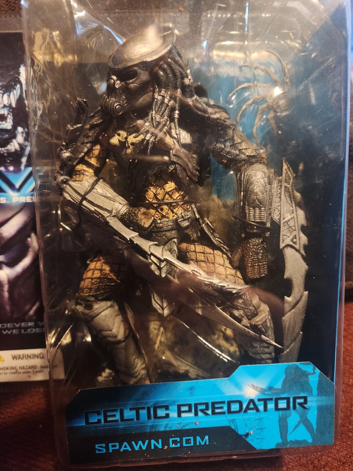 Alien VS. Predator AVP Celtic Predator Figure McFarlane Spawn.com 2004 ...