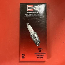 7 pc Champion Copper Plus 22 Spark Plugs for WR5 T6TC T6RTC RF11YC R84TSX