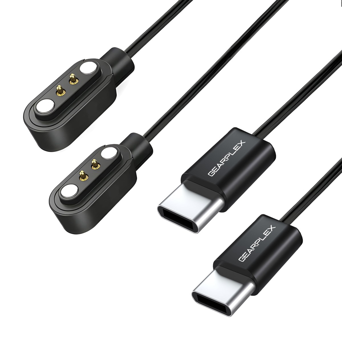 Usb Magnetic Smart Watch Charging Cable Compatible Apple Samsung Fitness 