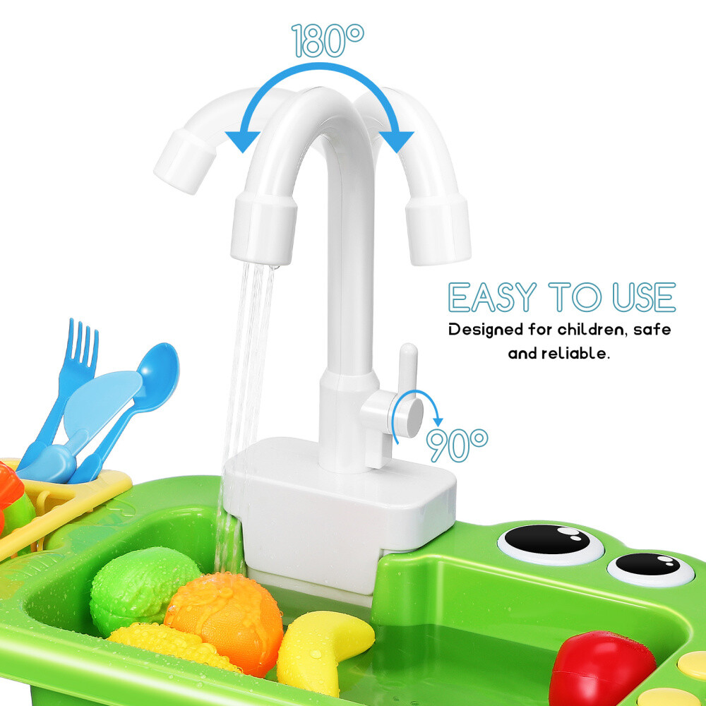 Kinder Waschbecken Spielzeug - Mit Elektrischer Pumpe Für Interaktiven Wasserspaß