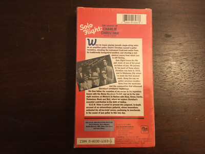 Solo Flight: The Genius of Charlie Christian Jazz Series VHS Video