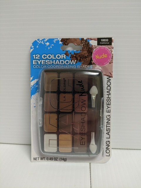 La Colors 12 Color Eyeshadow Palette Traditional