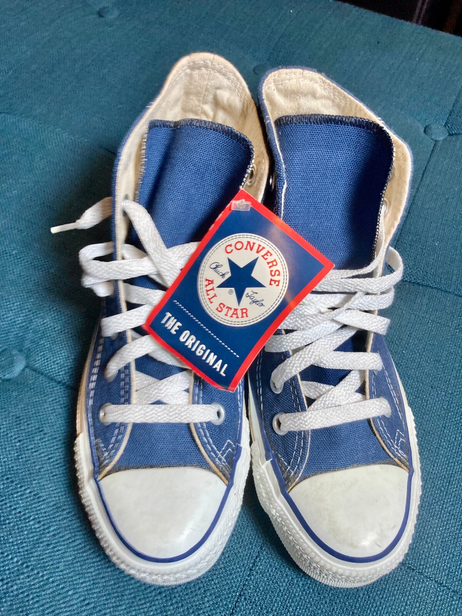 NWB Converse Chuck Taylor All Star Navy sz 3.5 made in U.S.A