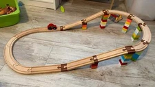 Ramp and Bridge Duplo Adapters for Wooden Train Tracks