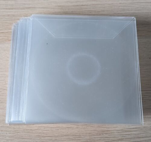 25 fundas de polietileno de CD DVD de alta calidad con solapa - usadas - Imagen 1 de 2