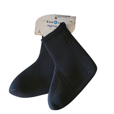 Aqua Lung High Tide Diving Socks without Grip. Size: XS 3mm