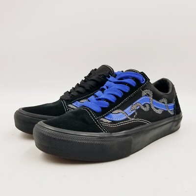 Vans Skate Old Skool X Breana Geering Snake Blue Black Mens