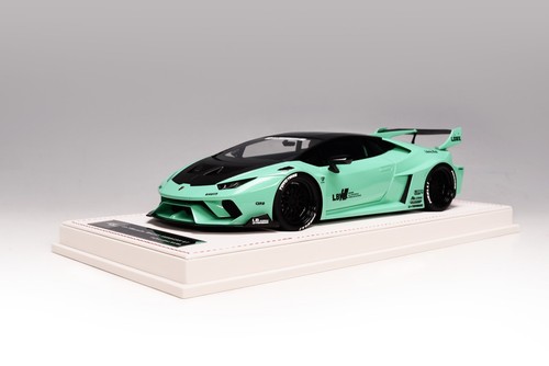1/18 Ivy Models Lamborghini Huracan GT Liberty walk T. Blue Leather Base 66 pcs - Picture 3 of 7