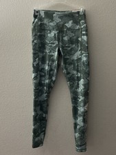 Medium NWT Reebok Precision High Rise 7/8 Leggings Pockets Womens -Laurel Wreath