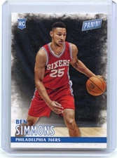 2016-17 PANINI BLACK FRIDAY #7 BEN SIMMONS ROOKIE CARD RC, 76ERS, 120217