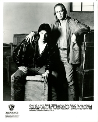 Chris Potter David Carradine Kung Fu 8x10 photo #B6422