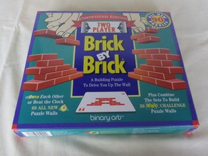Brick by Brick Building Puzzle 1 or 2 players 90 Puzzles ...