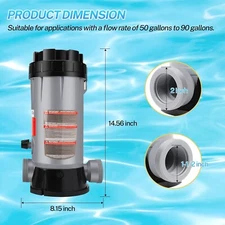 In-Line Chlorinator for Hayward CL200 - Premium Quality Chlorine Feeder System